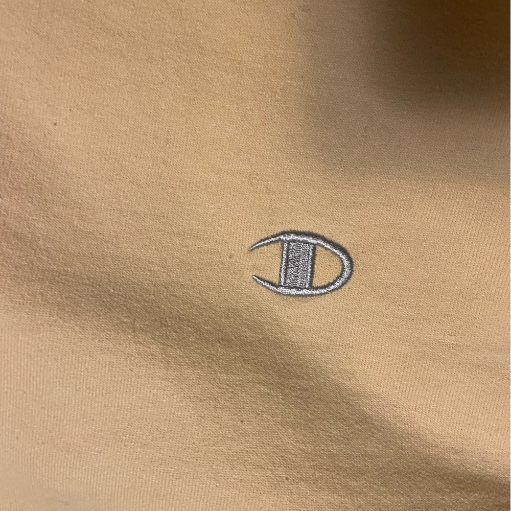 Champion sweatshirt, baby yellow, great condition